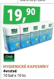 Kapesnicky papirove coop premium