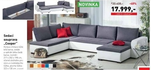 Cooper, sedací souprava