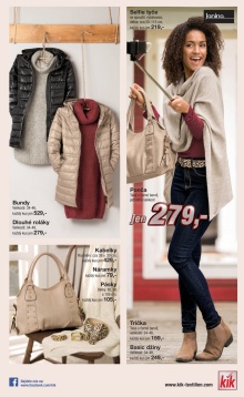 akční leták Kik textil 7.10.2015-13.10.2015
