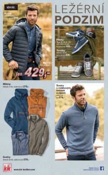 akční leták Kik textil 7.10.2015-13.10.2015