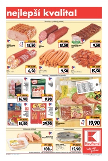 akční leták Kaufland 8.10.2015-14.10.2015
