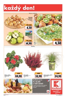 akční leták Kaufland 8.10.2015-14.10.2015