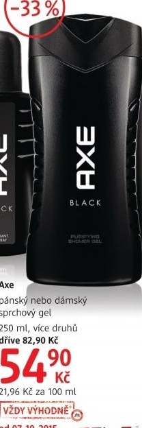 Sprchovy gel axe