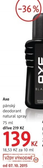 Deodorant parfemovany axe