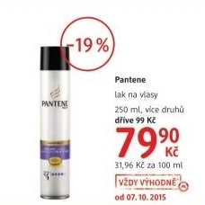 Lak na vlasy pantene