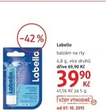Balzam na rty labello