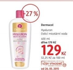 Micelarni voda hyaluron dermacol