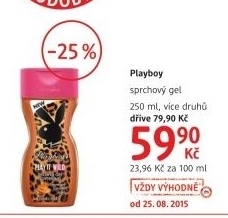 Sprchovy gel playboy