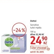 Mydlo tuhe dettol