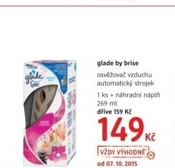 Osvezovac vzduchu automaticky glade by brise