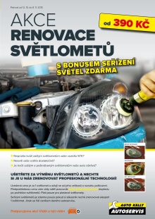 akční leták Auto Kelly 12.10.2015-8.11.2015