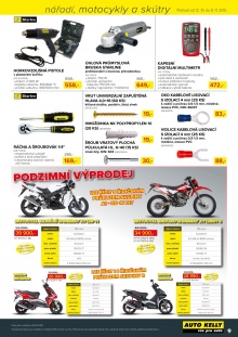 akční leták Auto Kelly 12.10.2015-8.11.2015