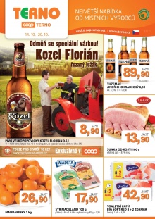 akční leták COOP 14.10.2015-20.10.2015