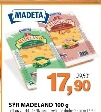 Syr madeland madeta