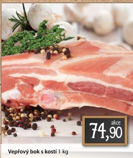 Bok veprovy s kosti