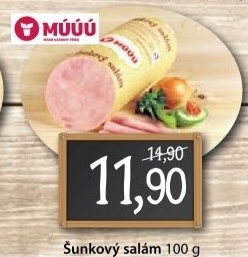 Salam sunkovy maso uzeniny pisek
