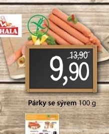 Parky se syrem vahala