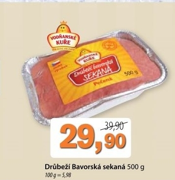 Sekana drubezi bavorska vodnanske kure