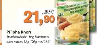 Kase bramborova v prasku knorr