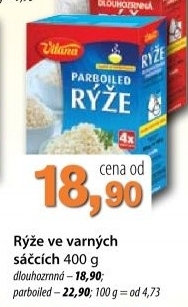 Ryze dlouhozrnna vitana