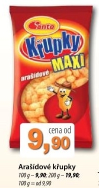 Krupky arasidove canto