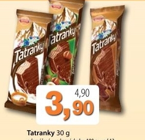 Oplatky tatranky celomacene sedita