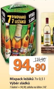 Pivo mixpack lezaku vyber sladku lobkowicz