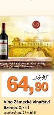 Vino zamecke vinarstvi bzenec