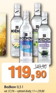 Vodka bozkov