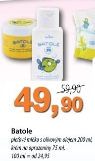 Mleko pletove detske batole alpa