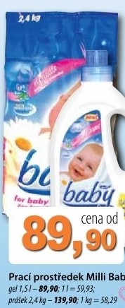 Praci gel milli baby
