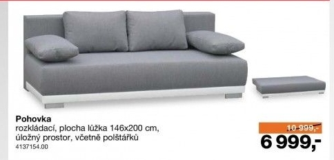 Pohovka, rozkládací