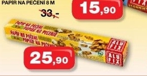 Papir na peceni alufix
