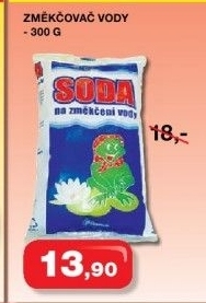 Soda na zmekceni vody dubrava