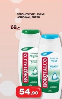 Sprchovy gel borotalco