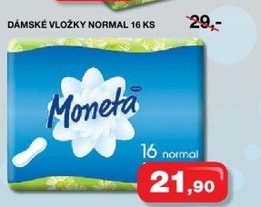 Vlozky damske moneta
