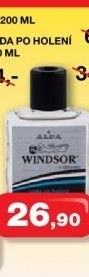 Voda po holeni windsor