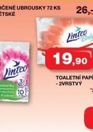 Ubrousky vlhcene detske baby linteo