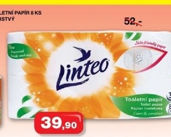 Toaletni papir 3vrstvy linteo