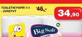 Toaletni papir 2vrstvy big soft
