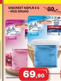 Osvezovac vzduchu discreet glade by brise napln