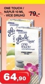 Osvezovac vzduchu one touch glade by brise napln