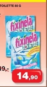 Odstranovac usazenin a vodniho kamene toilette fixinela
