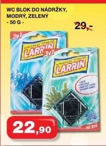Tableta do nadrzky wc larrin