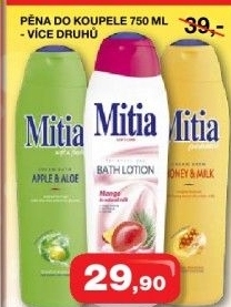 Pena do koupele mitia
