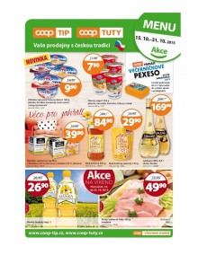 akční leták COOP 15.10.2015-31.10.2015