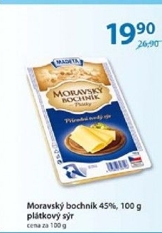 Syr moravsky bochnik madeta