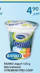 Jogurt bily kremovy ranko