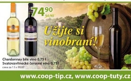 Vino chardonnay cellarium bisencii zamecke vinarstvi bzenec