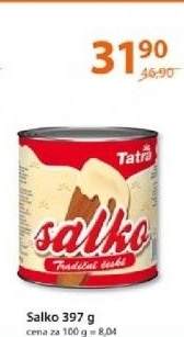 Mleko kondenzovane salko tatra